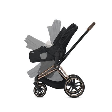 Универсальная коляска Priam 2 в 1 Chrome Edition - Soho Grey/Сhrome Black