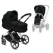 Универсальная коляска Priam 2 в 1 Chrome Edition - Deep Black/Chrome Black