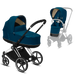 Универсальная коляска Priam 2 в 1 Chrome Edition - Mountain Blue/Chrome Black